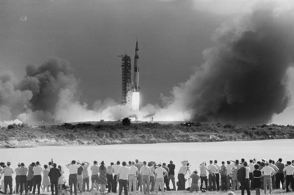 Apollo 11 rockets – $10 million (£8m)